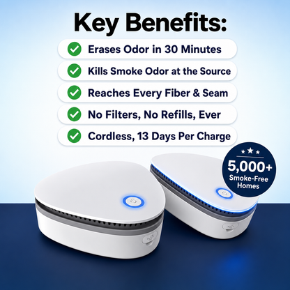 Northaire Go │Erases Smoke Odor At The Source In 30 Minutes